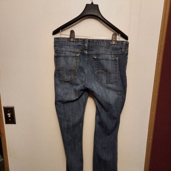 Nobo denim  good cond 13 P waist 16 inches  across crotch 27 in to hem - Picture 3 of 8